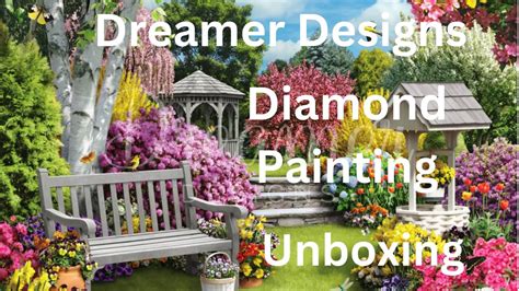 Dreamer Designs Diamond Painting Unboxing Beautiful Blossoms