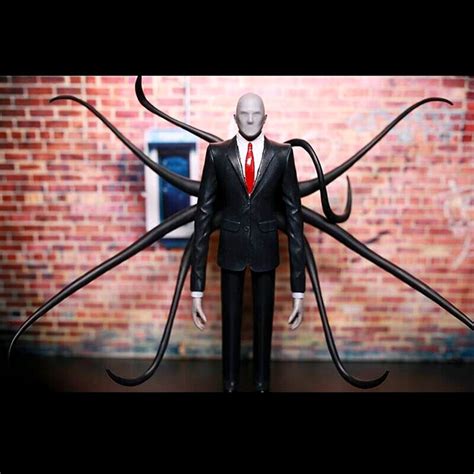 Scp 582 Slender Man Figure Scp Foundation Figurines Scp Etsy