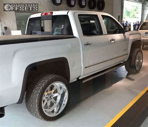 2016 GMC Sierra 1500 With 22x12 51 Fuel Forged Ff09 And 305 40R22