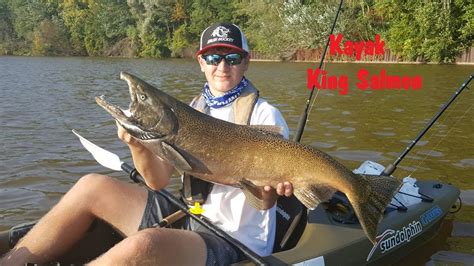 Nfn Kayak Kings Manitowoc Wisconsin Fall Salmon Fishing 2017 Youtube