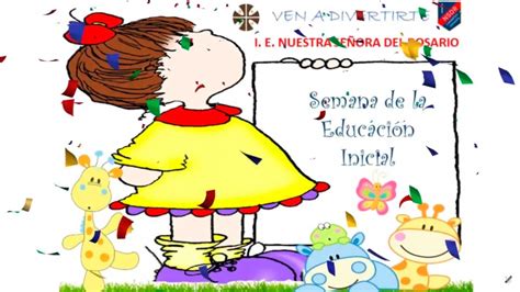 Semana De La Educación Inicial Bienvenidos