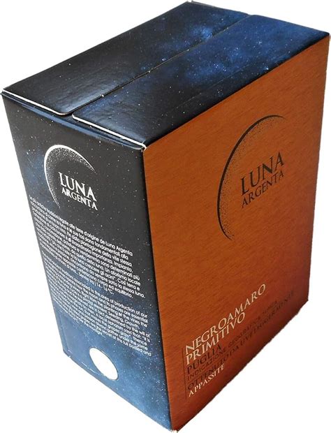 Negroamaro Primitivo Appassimento 2018 Bag In Box 5l Luna Argenta