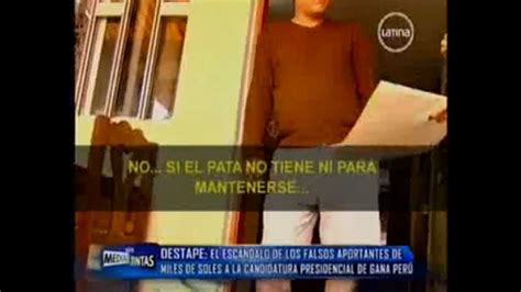 Gana Perú Dio A Onpe Lista De Falsos Aportantes Según Prensa Rpp