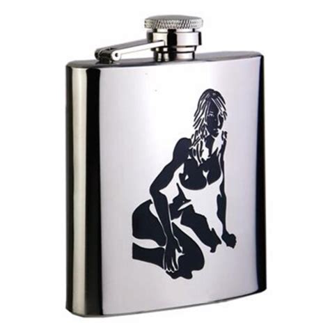 Visol Vf2030 Lady Killer 6oz Mirror Finish Stainless Steel Hip Flask 1 Kroger