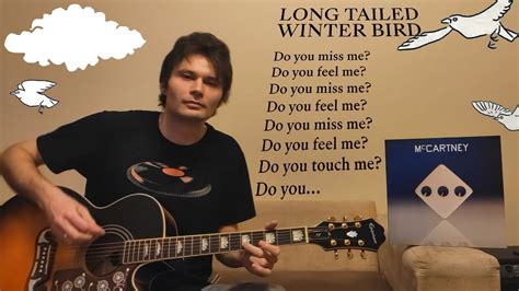 Paul Mccartney Long Tailed Winter Bird Guitar Cover Youtube