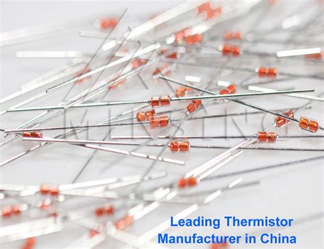 Customizable Mf Ntc Thermistor With Glass Encapsulation