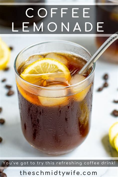 Coffee Lemonade Recipe A Refreshing Summer Drink