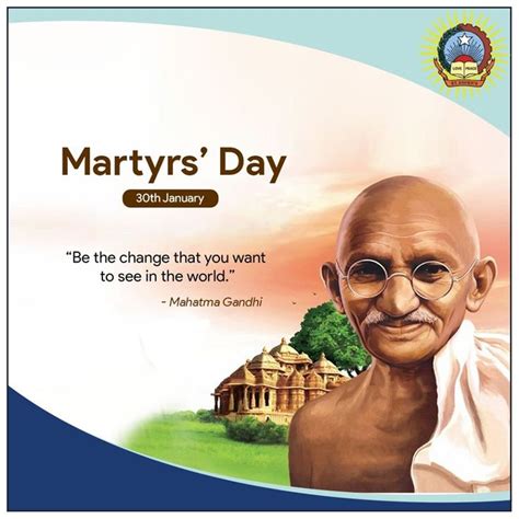 Martyrs Day | Martyrs' day, Martyrs, Mahatma gandhi