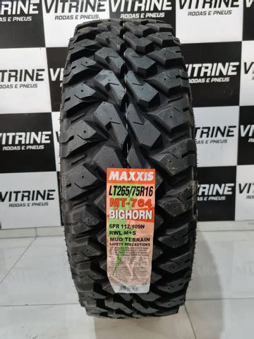 Pneu R Aro Maxxis Bighorn M T Triton Hilux S Frontier