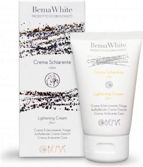 BEMA COSMETICI White Crema Schiarente Viso 50 Ml Ecco Verde Italia