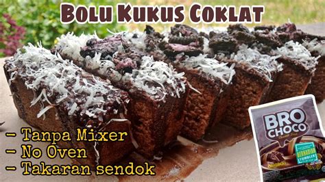 Resep Bolu Kukus Coklat Uenak Banget Tanpa Mixer Tanpa Oven