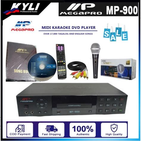 Mp Megapro Mp Karaoke Player Dvd Songbook Remote Wired