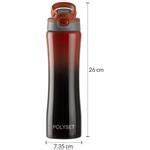 Buy Polyset Miami Stainless Steel Double Walled Vacuum Insulated Bottle