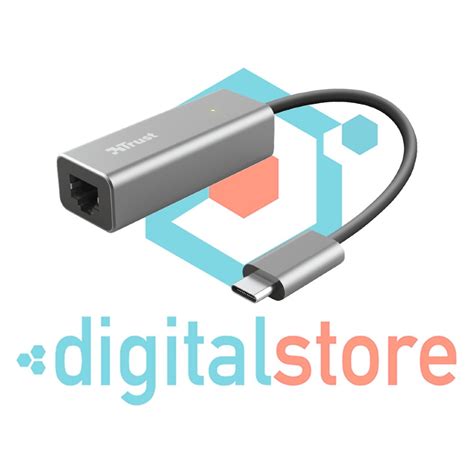 Adaptador Trust Usb C A Ethernet Vitrina Tecnol Gica