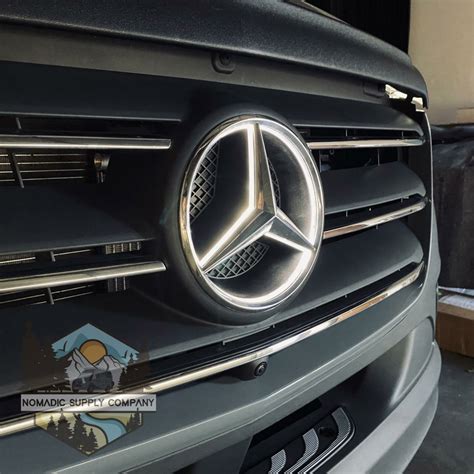 Terrawagen LED Front Grille Emblem For 2019 Mercedes Sprinter Vans