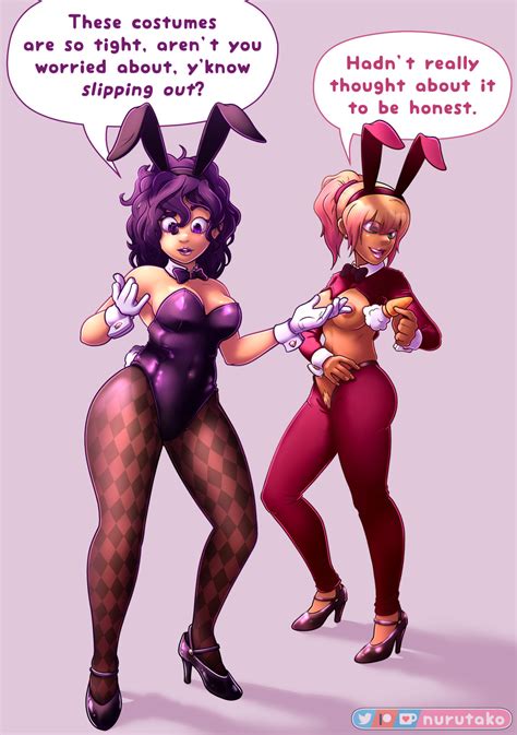 Costume Month Week 1 Bunny Suit By Nurutako Hentai Foundry