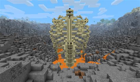 Angry Lava Vomiting Skeleton In A Hell Hole Minecraft Project