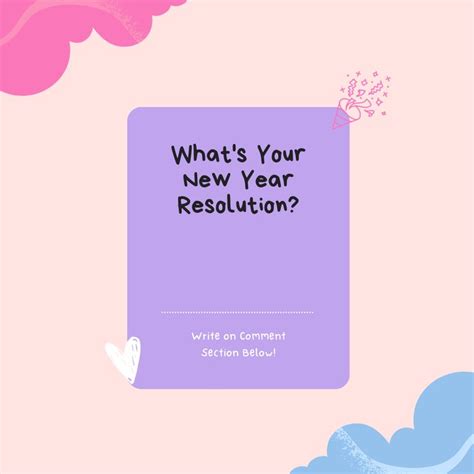 New Year Resolution Instagram Post Canva Template Instagram Posts