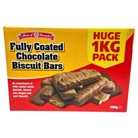 Broken Biscuit Fully Coated Chocolate Biscuit Bars 1kg House Of Lancaster Ebay