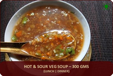 Hot Sour Veg Soup Gms