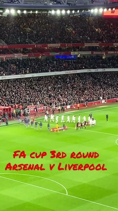 7 Jan 2024 Fa Cup 3rd Round Arsenal V Liverpool Youtube