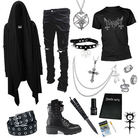 Goth clothes outfit nel 2024 | Idee vestito, Vestiti, Stile