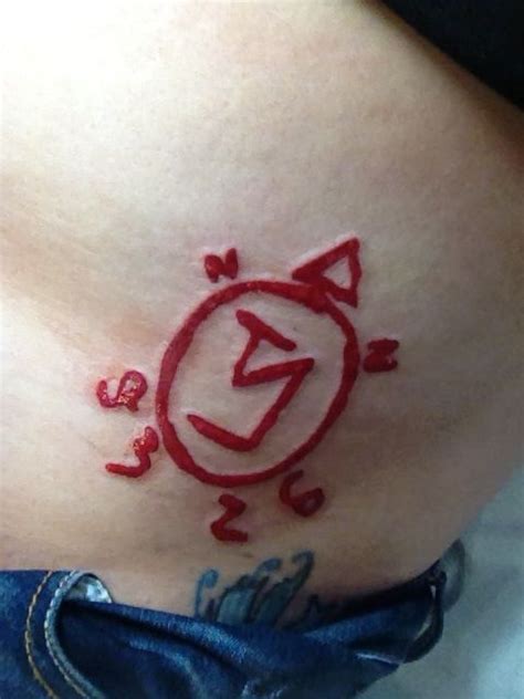 Supernatural Tattoo. Angel Banishing Sigil. Done in St. Louis, MO at ...