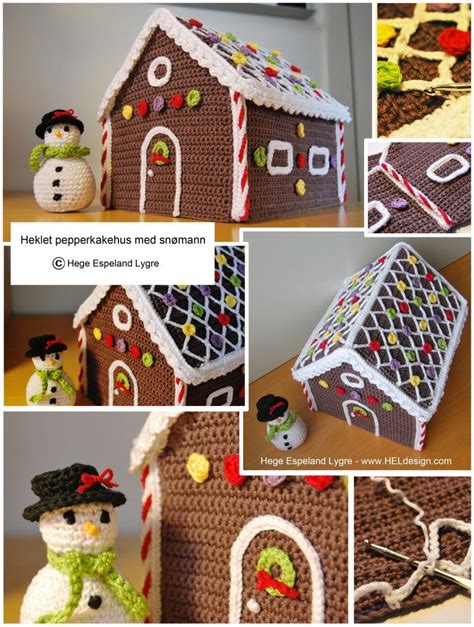 Crochet Gingerbread House Christmas Crochet Christmas Crochet Patterns Crochet Xmas