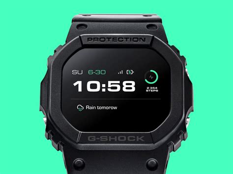 G-SHOCK - Smartwatch concept by Camille Raviart on Dribbble