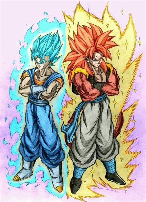 Vegeto Ssj4 Vs Gogeta Ssj4