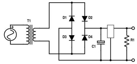 Corriente Alterna A Corriente Continua Mediante Un Rectificador De Onda