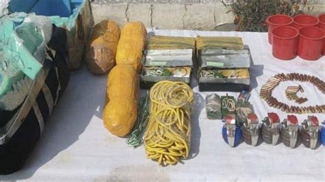 Major Terror Plot Averted Arms Ammunition Recovered Near