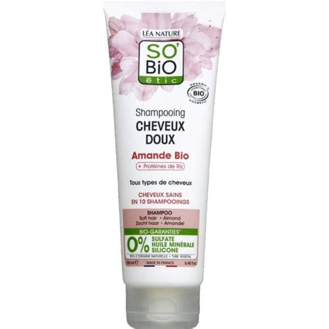 So Bio Etic Shampooing Cheveux Doux Au Lait D Amande Monoprix Fr