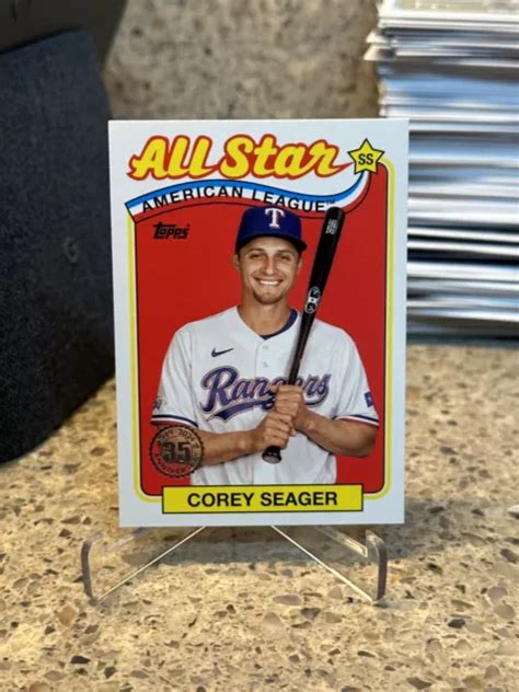 Carta Topps Serie Corey Seager Anniversario All Star Texas