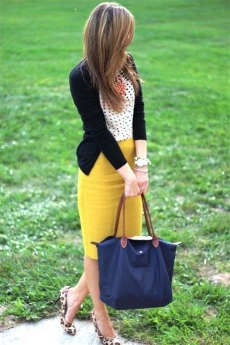 51 Summer Pencil Skirt Outfits For Office And School Mco