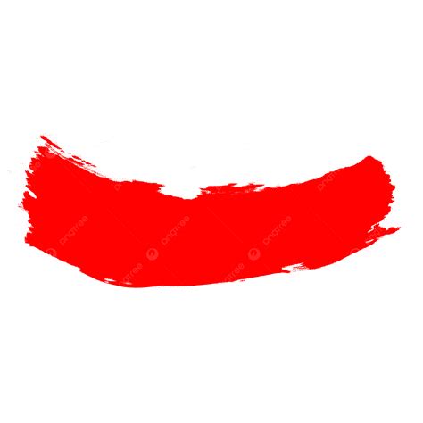 Red Brush Stroke Vector Design Red Brush Stroke Design Png