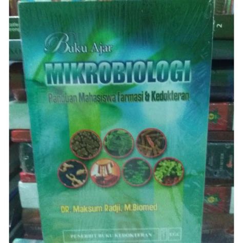 Jual Buku Ajar Mikrobiologi Panduan Mahasiswa Farmasi And Kedokteran Shopee Indonesia