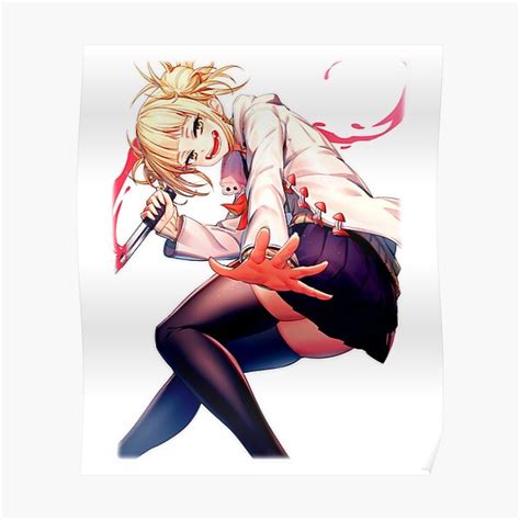 Toga Himiko Lewd Smile Hot My Hero Academy Hot Poster For Sale By Wayneviet12 Redbubble