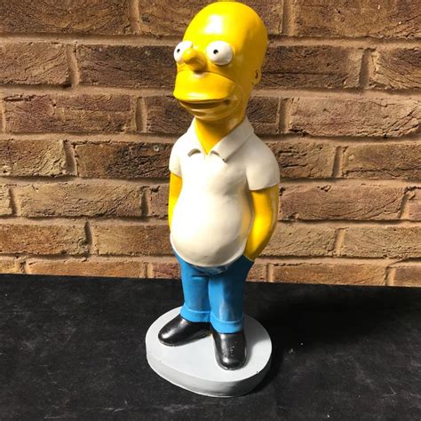 Rare Homer Simpson Resin Statue- 40cm - 1990's - Catawiki