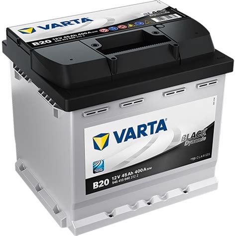 Varta Black Dynamic B20 45Ah 400CCA Maison De La Batterie