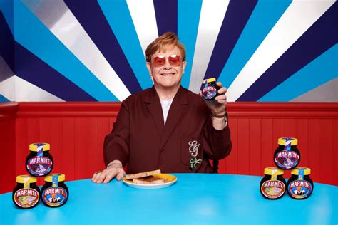 Marmite teams up with Elton John for limited edition jar