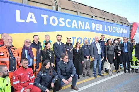 Partito Il Treno Toscano Di Aiuti Per L Ucraina Nove Da Firenze