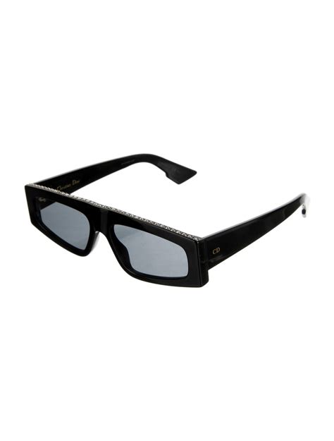 Christian Dior Square Tinted Sunglasses Black Sunglasses Accessories Chr341412 The Realreal