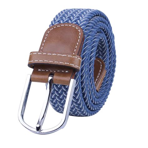 Hongmioo Hot Sale Wide Elastic Stretchcanvas Belt Braided Belt Pin