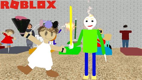 Play As Fire Baldi The Weird Side Of Roblox Baldi S Basics Rp