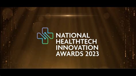 The Th Annual National Healthtech Innovation Awards Youtube