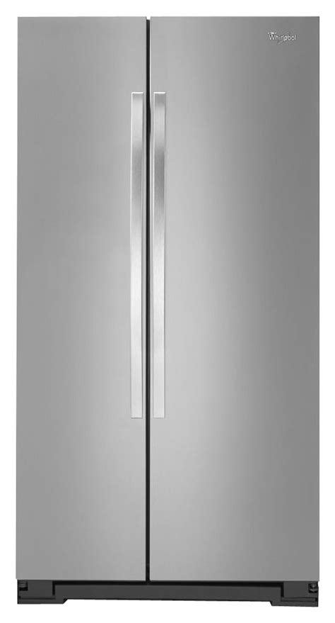 Customer Reviews Whirlpool 21 7 Cu Ft Side By Side Refrigerator