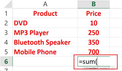 Tổng hợp 7 cách tính tổng trong Excel nhanh nhất hiện nay