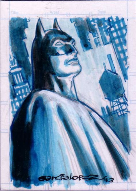 Batman By Jose Luis Garcia Lopez In Midwest Comic Book Association