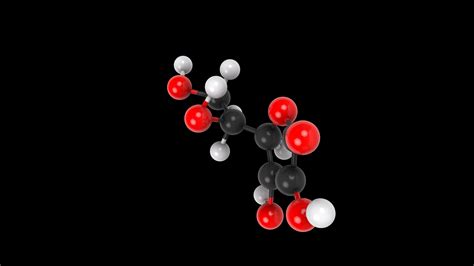 Vitamin C Molecular Structure 3D Model - TurboSquid 2192978